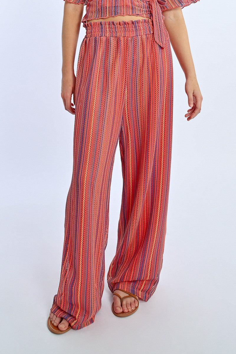 Knitted Flowy Trouser