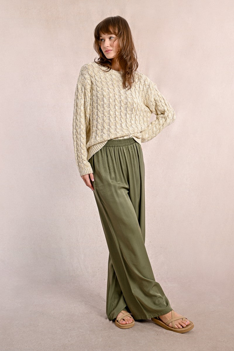 Khaki Loose Pant