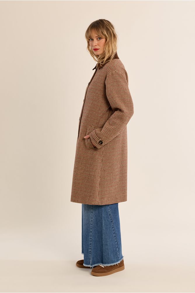 Houndstooth Coat