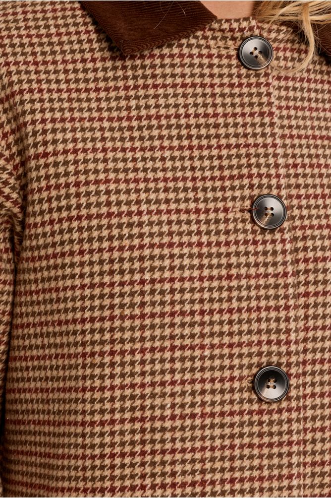 Houndstooth Coat