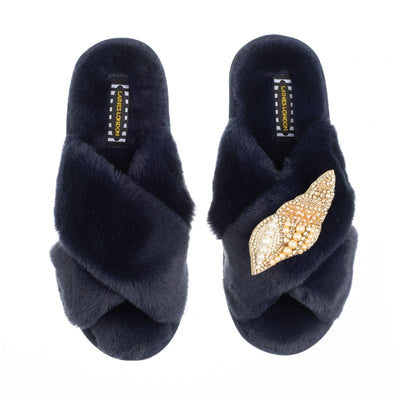 Laines London Cone Shell Slippers