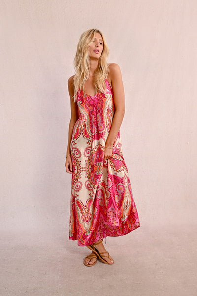 Paisley Slip Dress