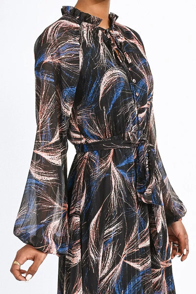 Printed Long Dress