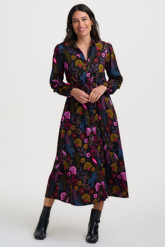 Dottie Maxi Shirt Dress