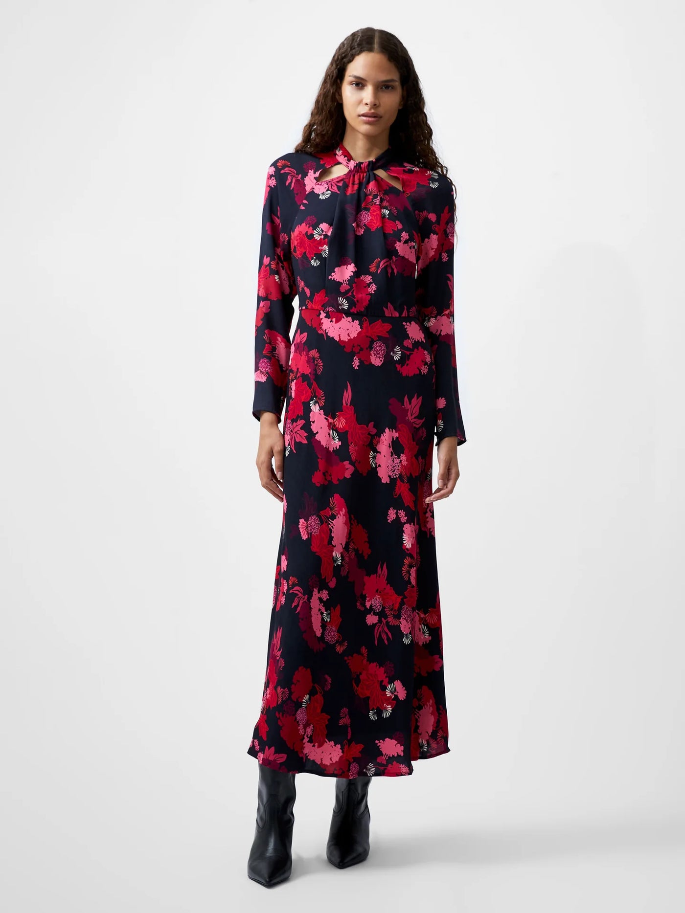 Foliage Chiara Tie Knot Dress