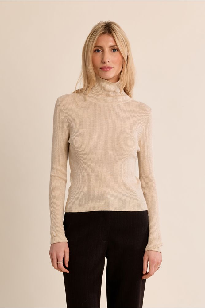 Ribbed Turtleneck