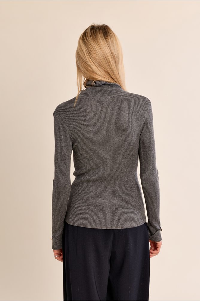 Ribbed Turtleneck