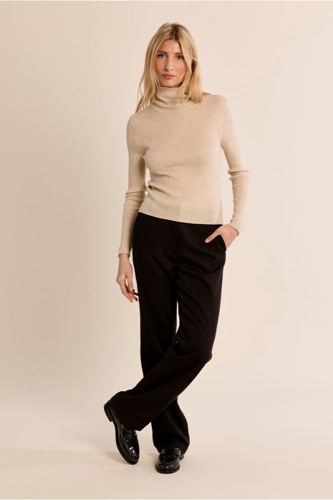Ribbed Turtleneck