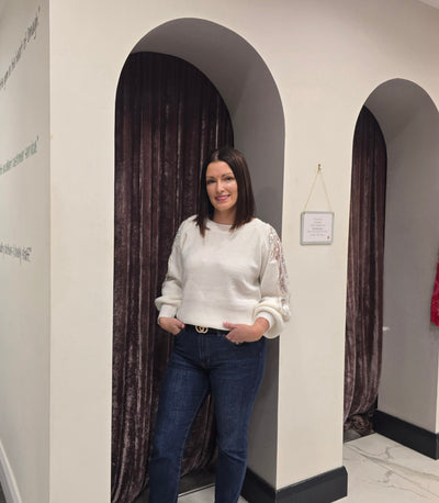 Off White Knit Sweater