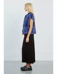Blue Leopard Gilet