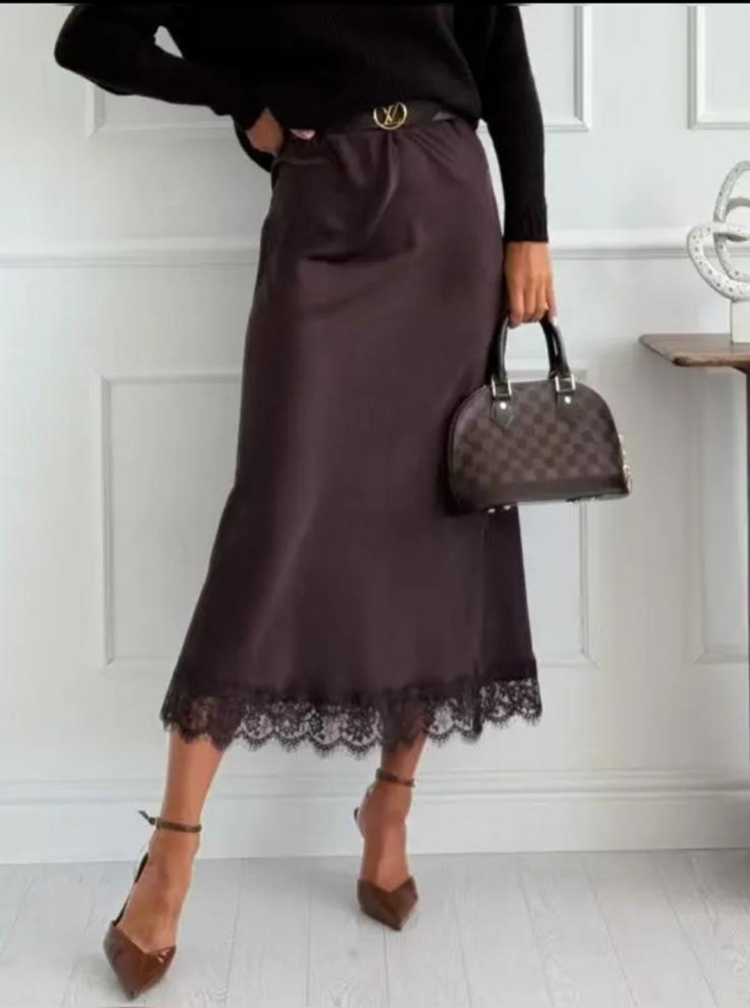 Satin Skirt