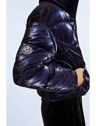 Navy Puffa Jacket