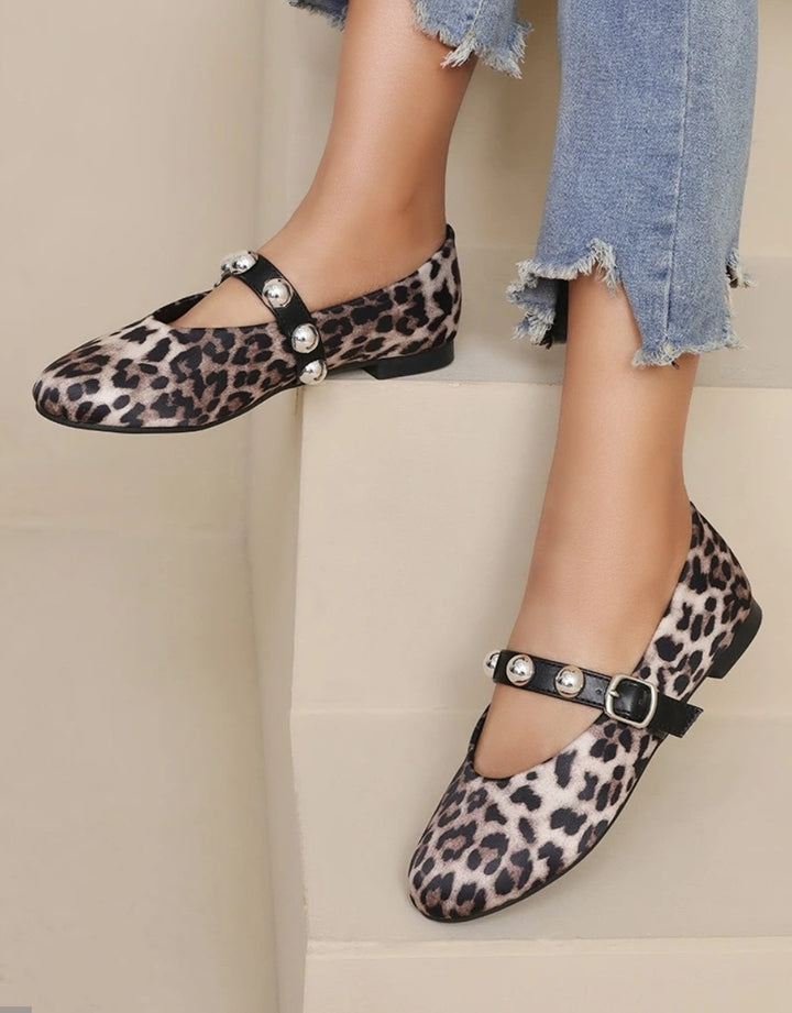 Animal Print Pumps