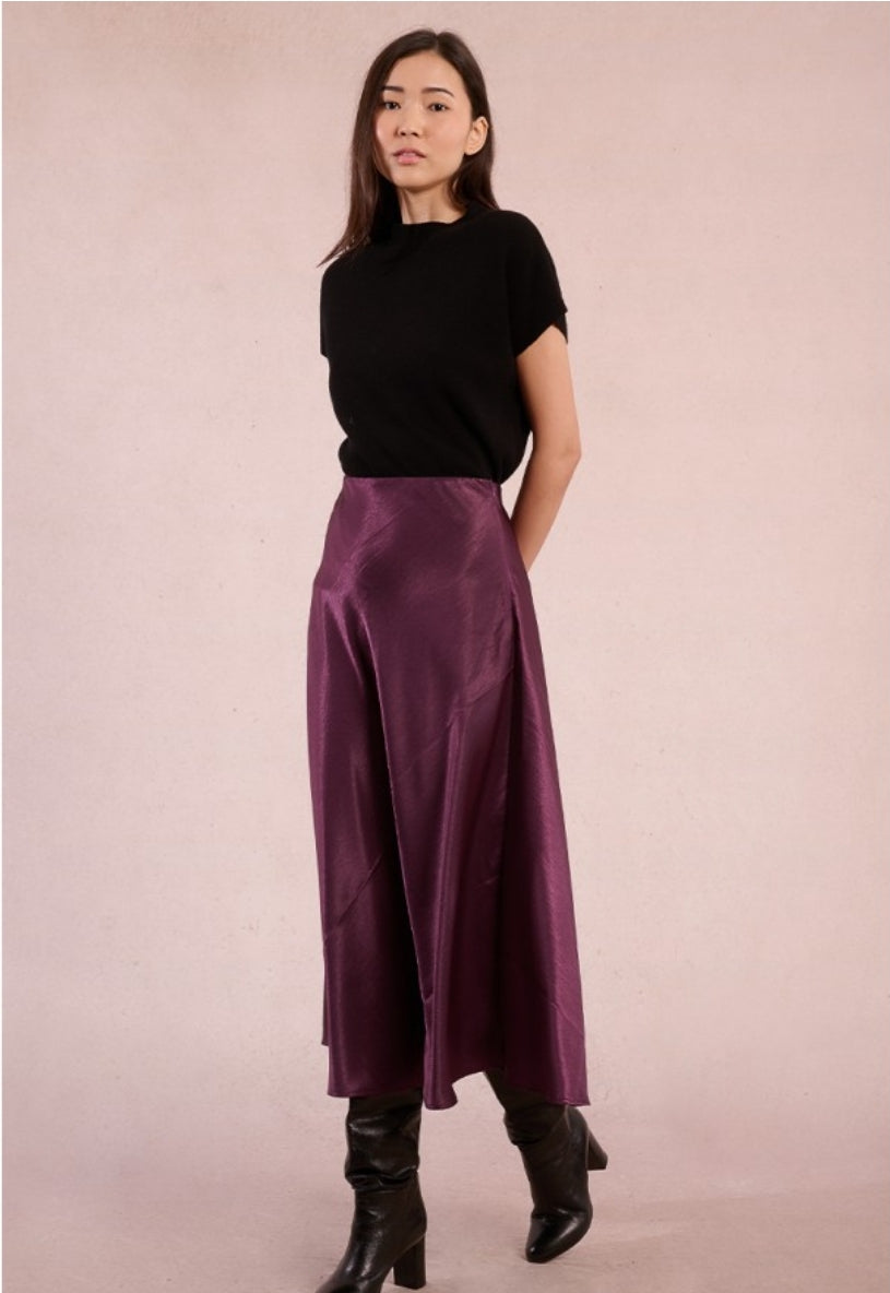 Molly Satin Skirt