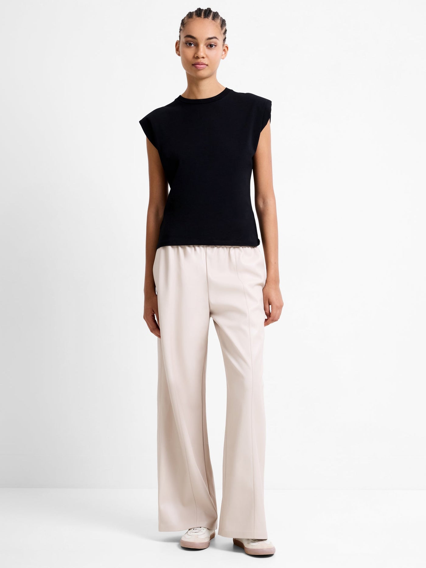 Tasher Wide Leg Pu Trouser