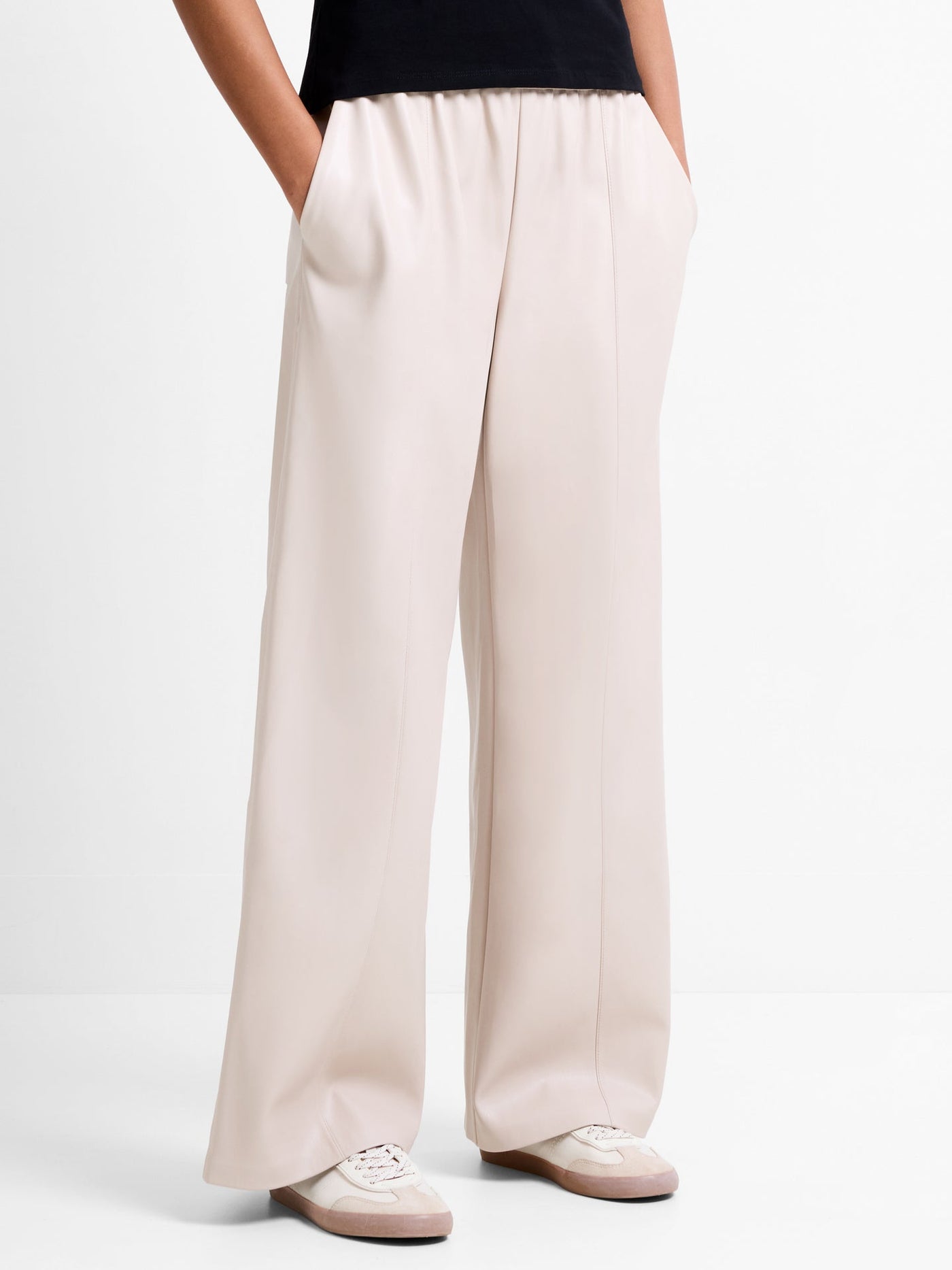 Tasher Wide Leg Pu Trouser