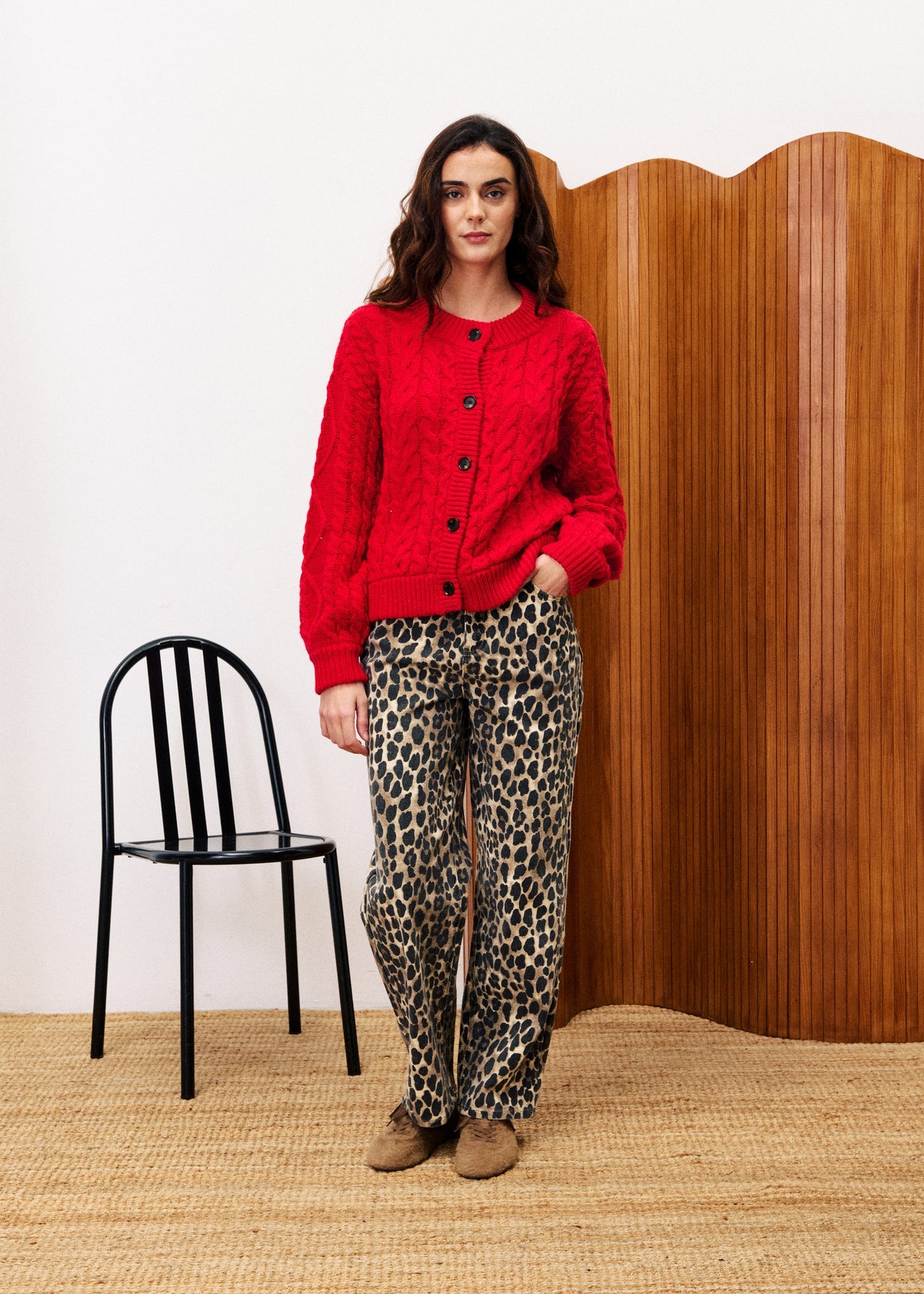 Leopard Bobtail Jean