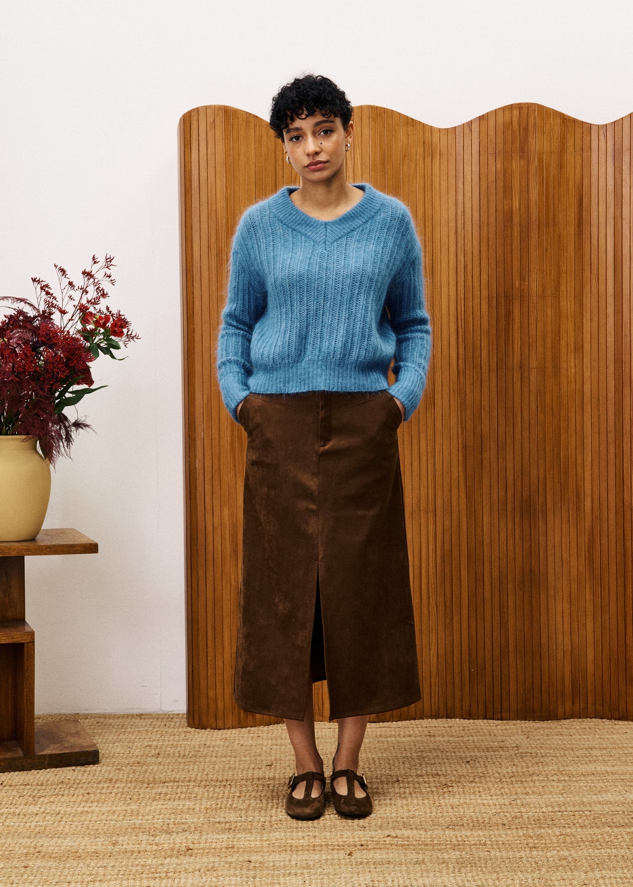 Ice Brown Skirt