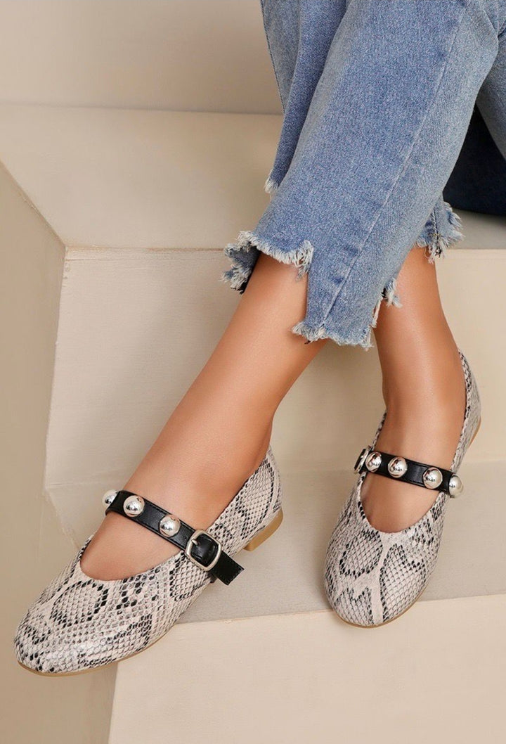 Animal Print Pumps