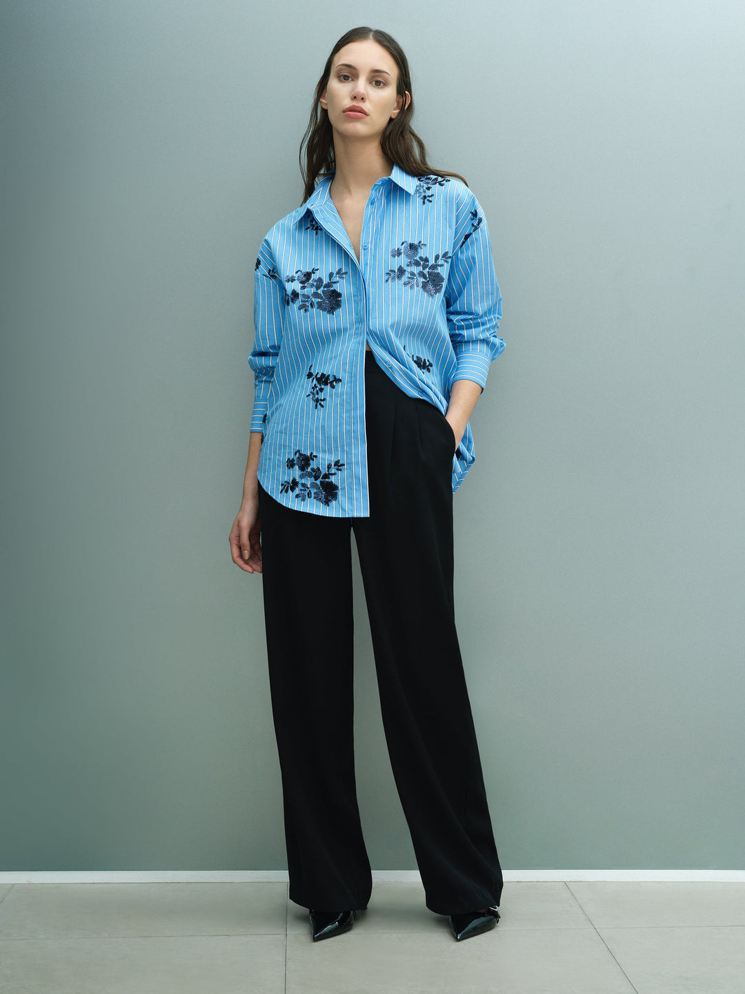 Sequin Cambria Shirt