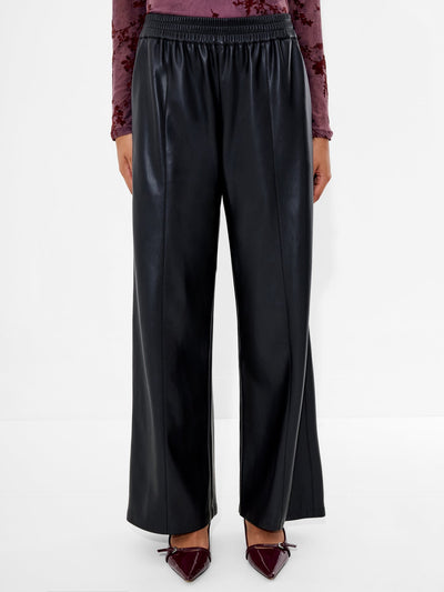 Tasher Wide Leg Pu Trouser