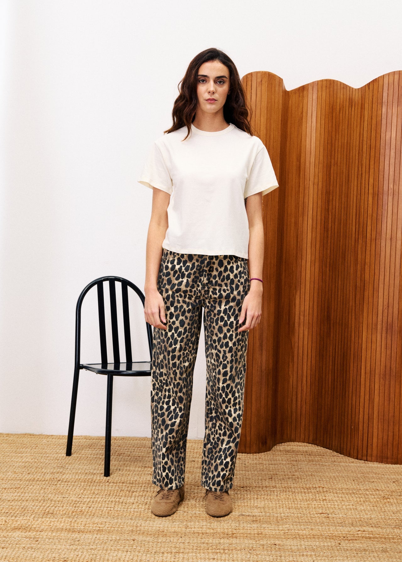Leopard Bobtail Jean
