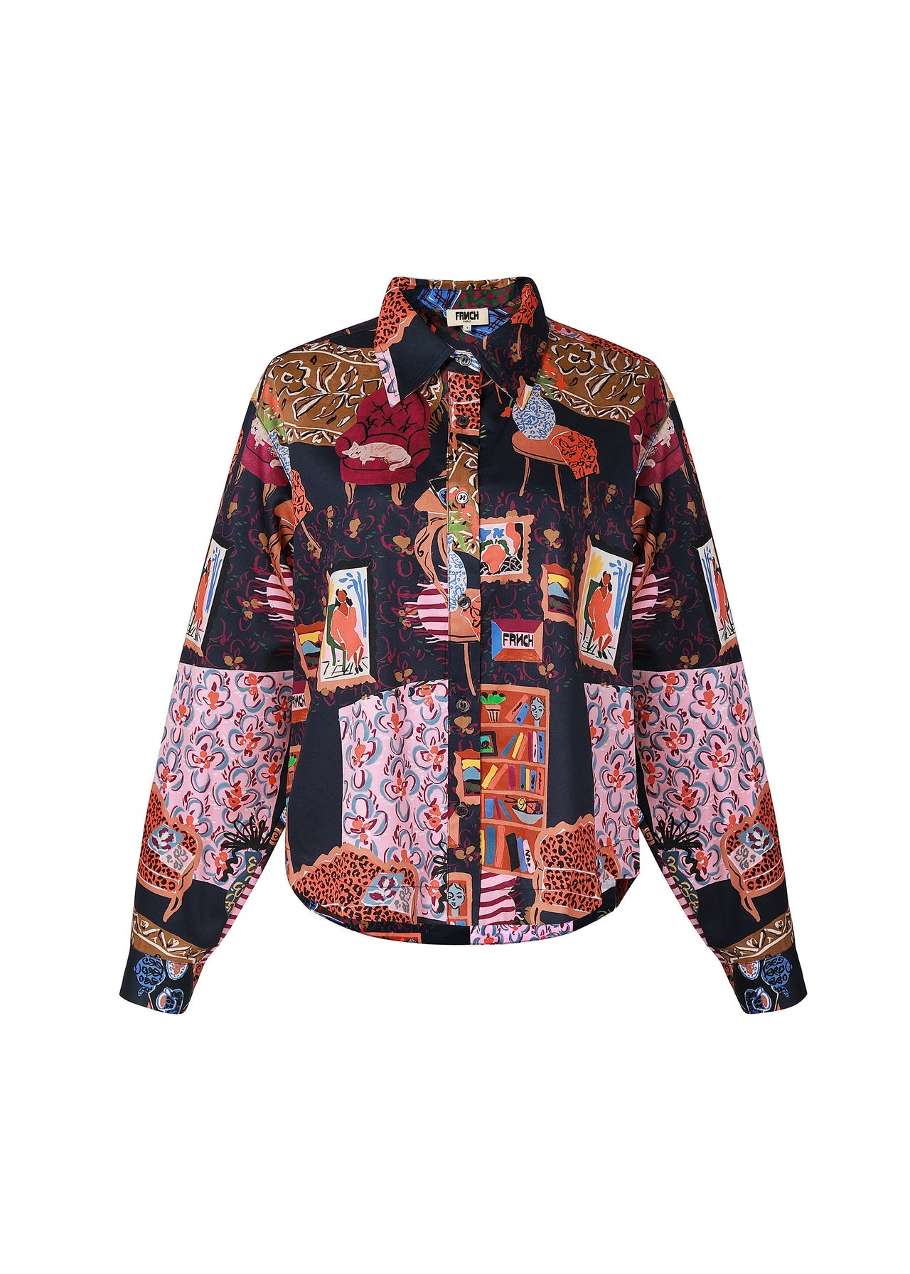 Sartre Printed Blouse