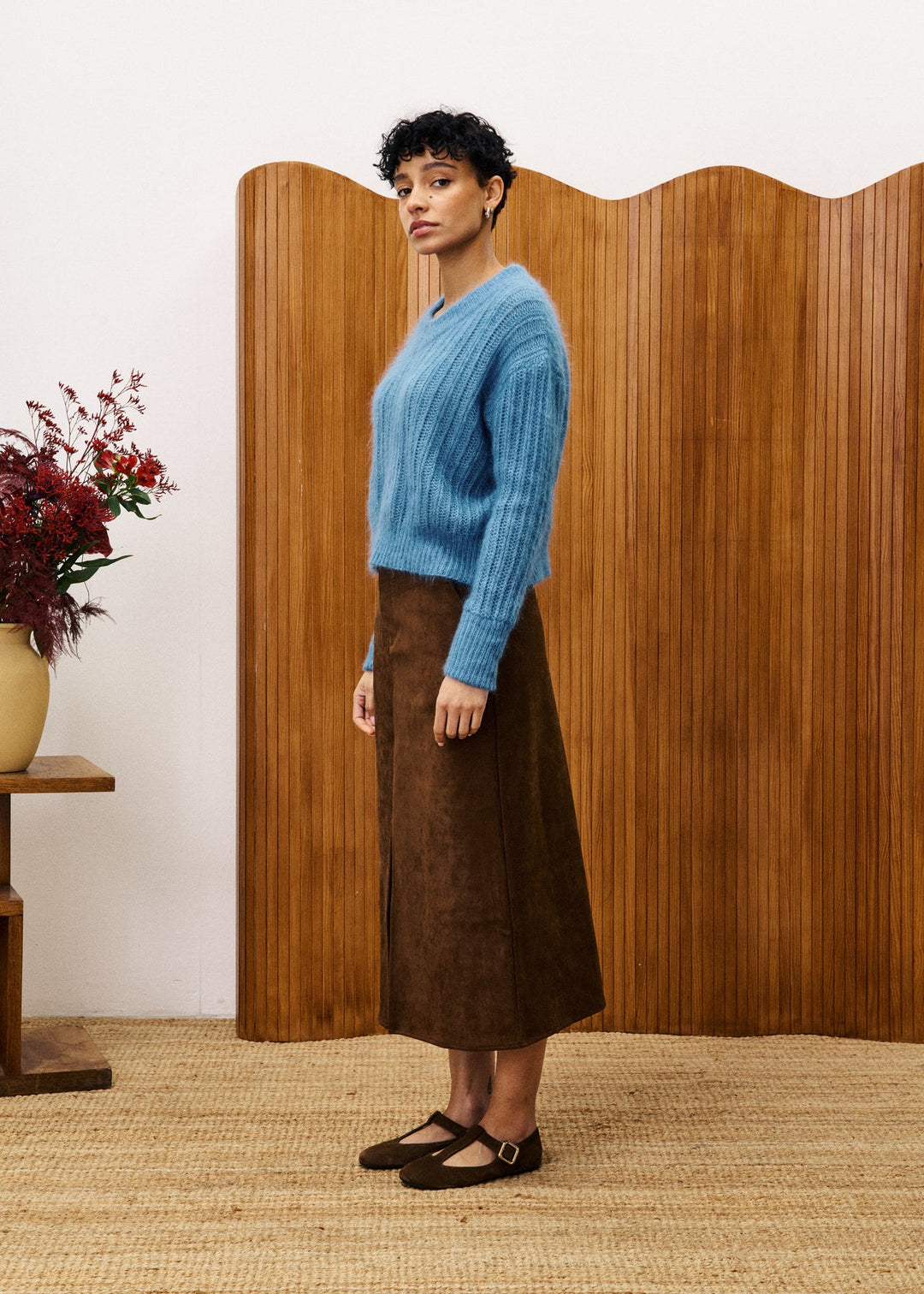 Ice Brown Skirt