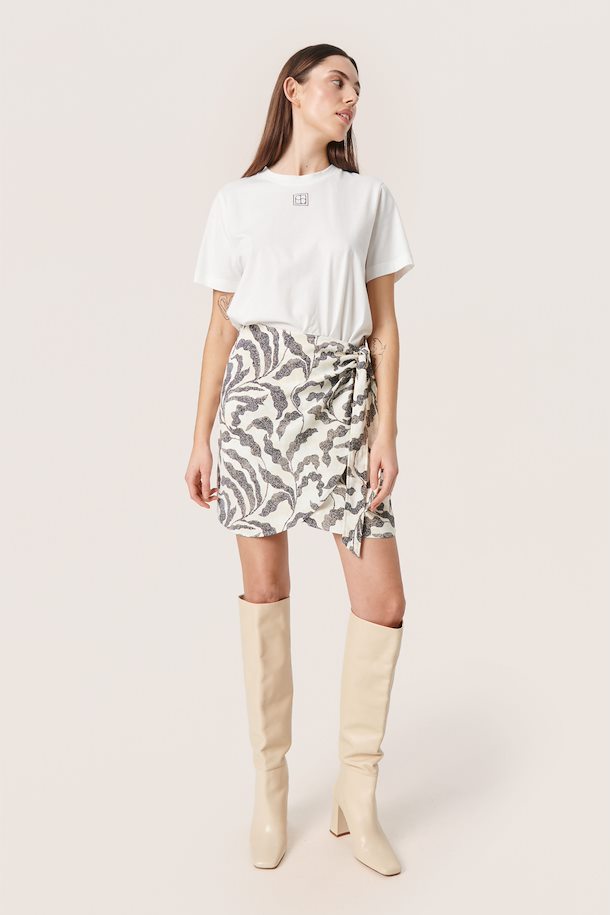 Shirley Printed Wrap Skirt