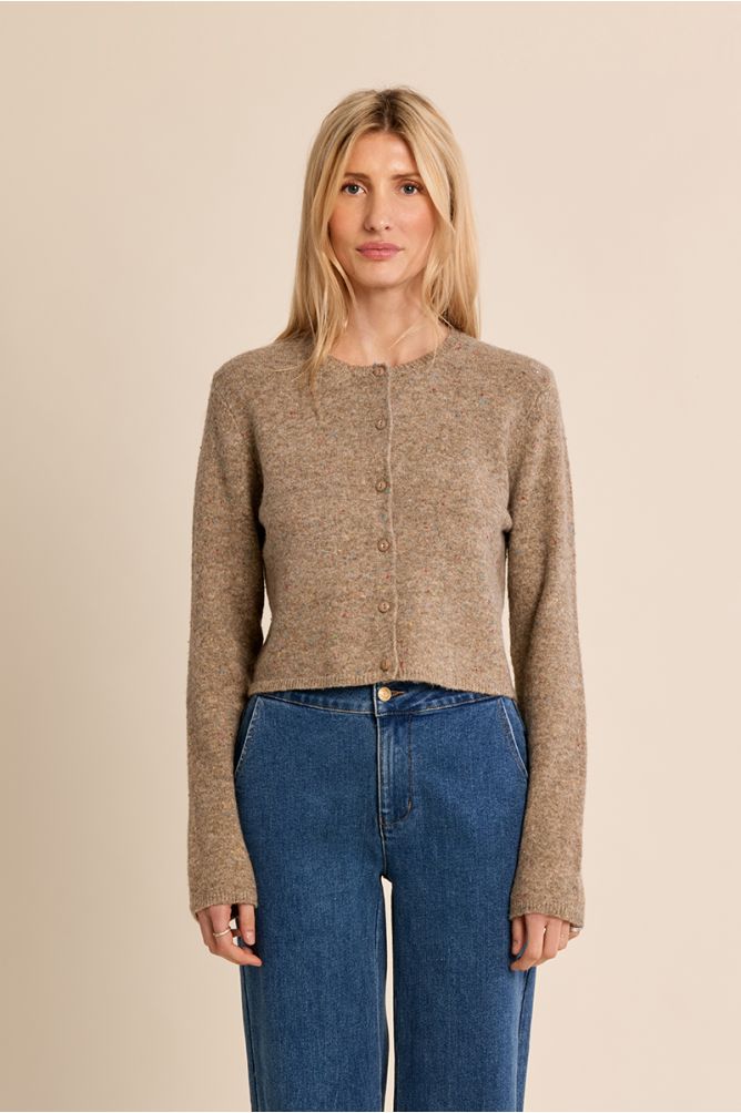 Short Knit Cardigan