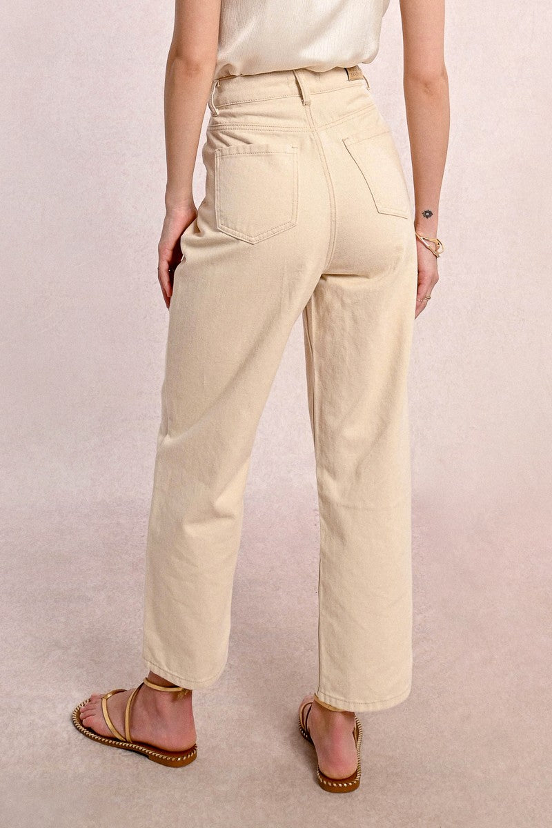 Ladies Cream Jean EF1581DE