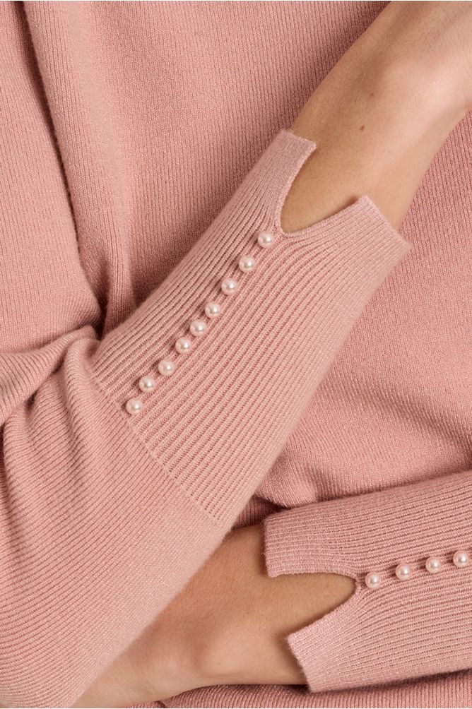 Beaded Detail Sweater