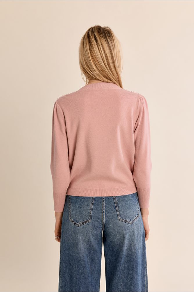Beaded Detail Sweater