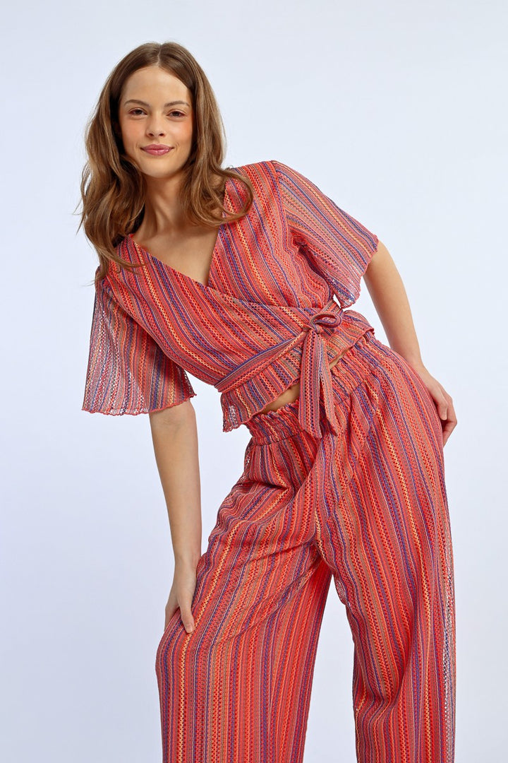 Knitted Flowy Trouser
