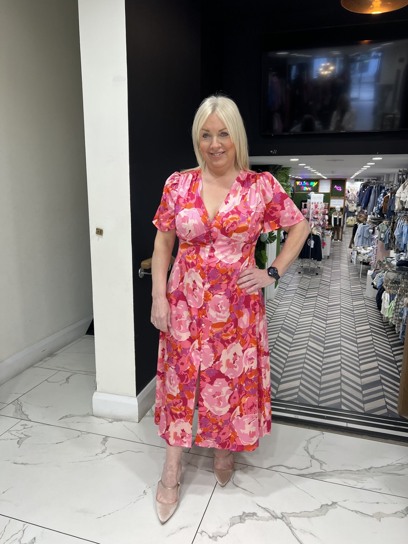 Amber Floral Dress