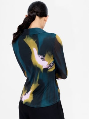 Kamila Lyra Mesh Long Sleeve Top