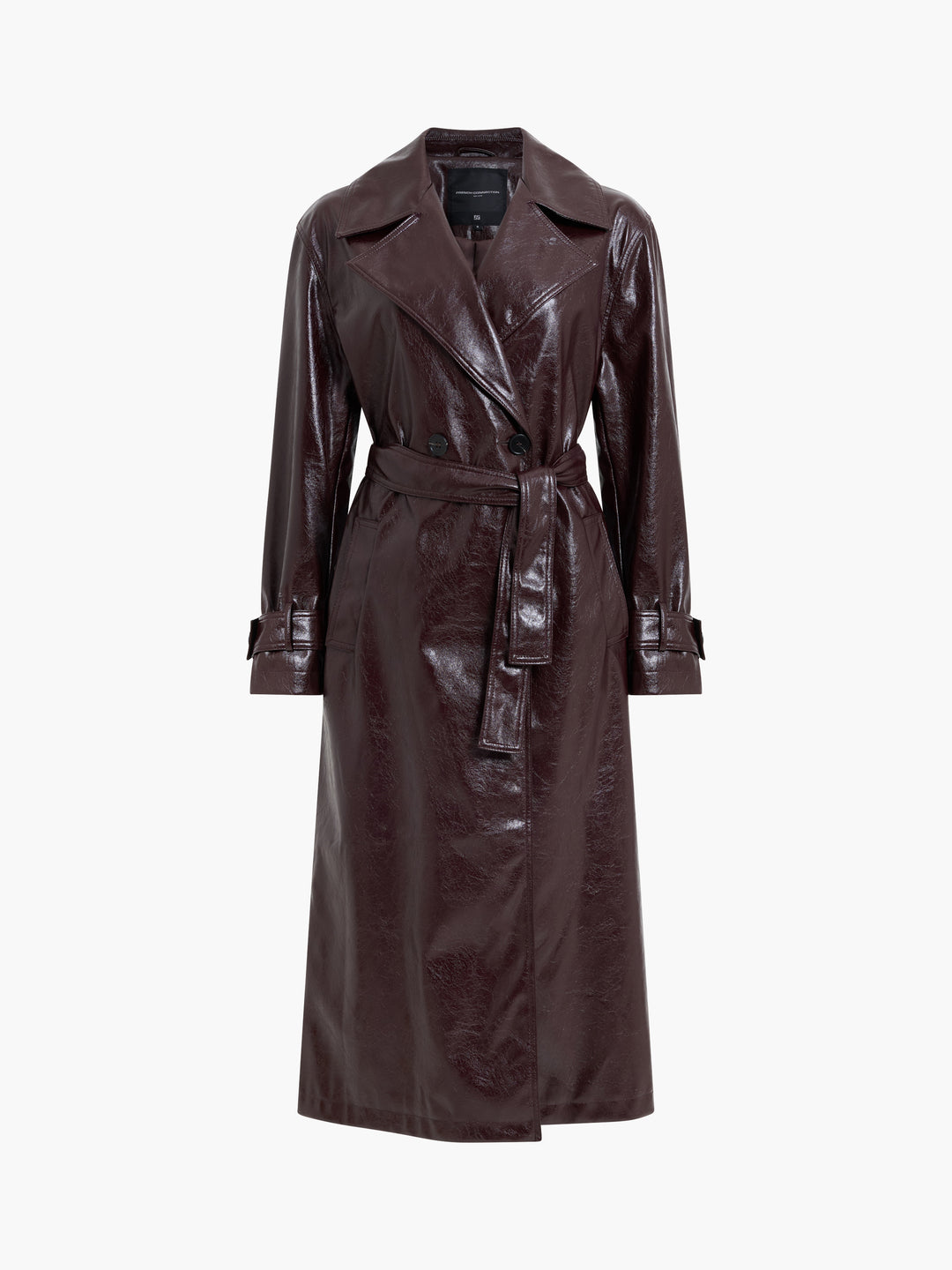 Athene Crinkle PU Trench