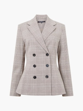 Chester Check Cinched Blazer