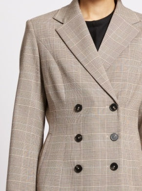 Chester Check Cinched Blazer