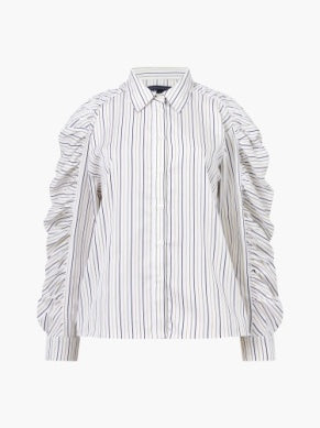 Cambria Stripe Cotton T Shirt