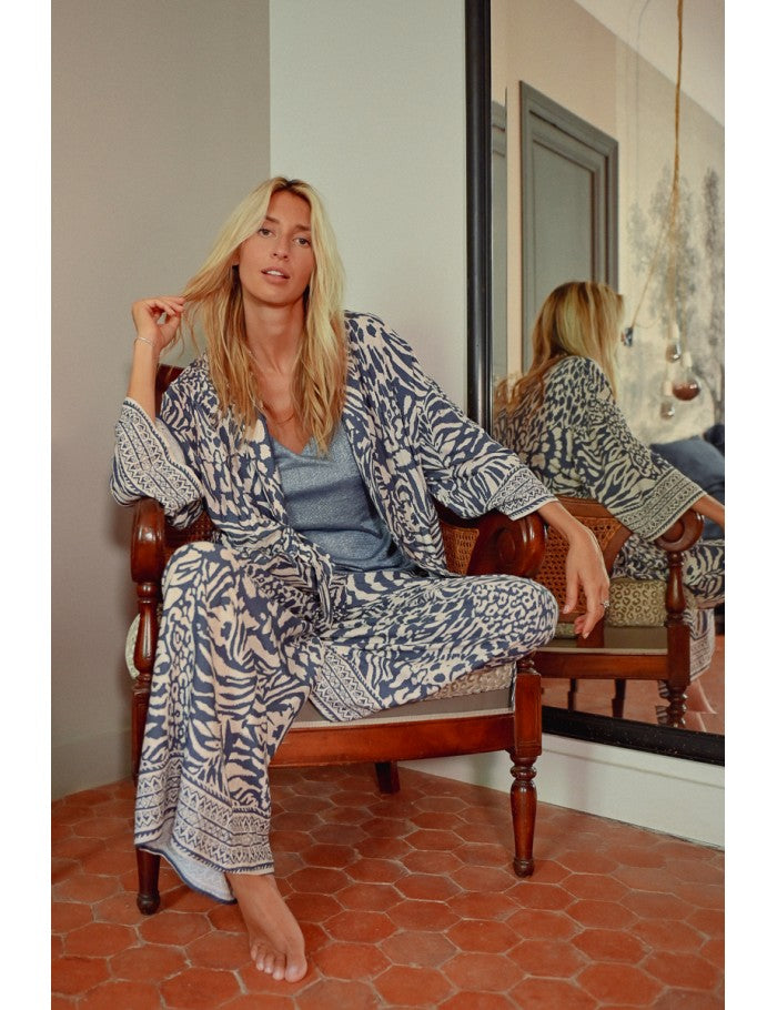 Zebra Wide Trouser